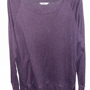 Aritzia TNA purple long sleeve